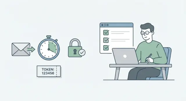 Исправьте проблемы с потоком сброса пароля: доставка, срок действия, токены