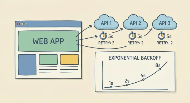 API timeouts and retries: sane limits for third-party calls