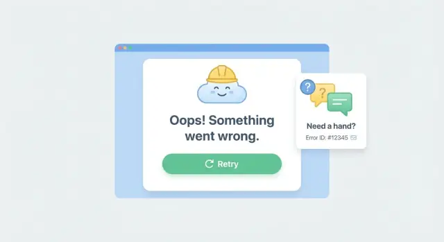 Next.js error boundaries with retry that users can recover from