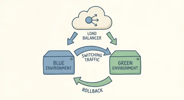 Blue-green deployment for small apps: safer cutovers and rollbacks