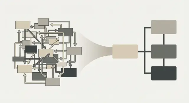 Untangle spaghetti database relationships with a clear redesign