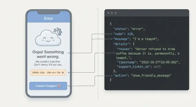 Bonnes pratiques de gestion des erreurs API pour des messages utilisateur clairs