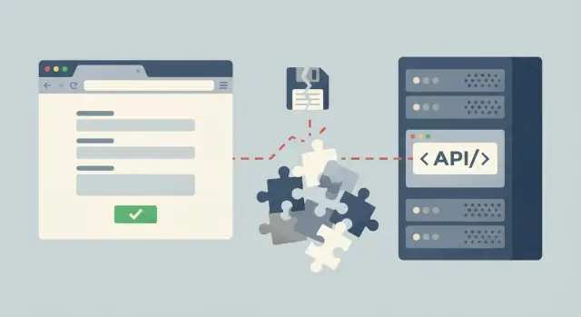 Frontend‑Backend‑Vertragsabweichungen, die das Speichern von Formularen verhindern