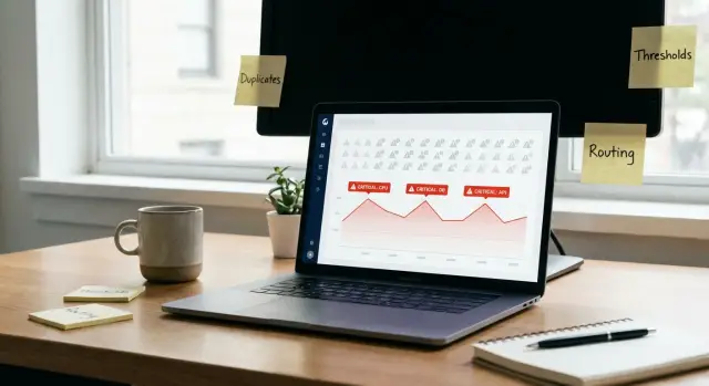 Alert noise cleanup in a weekend: a practical plan