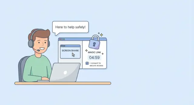 Help users without logging in as them: safer support patterns