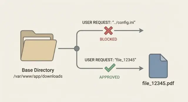 Path traversal in download endpoints: how to spot and fix