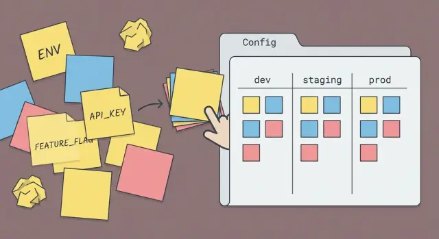 Centralize application configuration to stop dev-prod drift