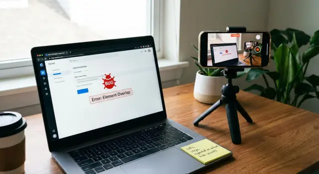 60-second bug video: what to record to get fixes faster