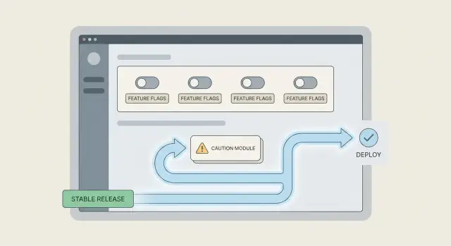 Feature flags for broken prototypes: ship fixes without chaos