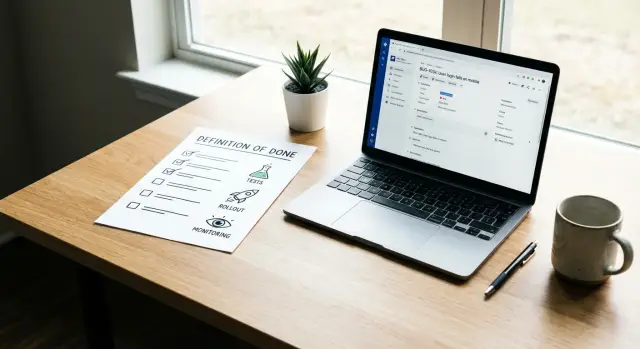 Definition of done for bug fixes: a practical checklist