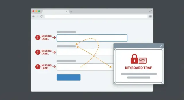Accessibility fixes for AI-generated frontends: quick wins