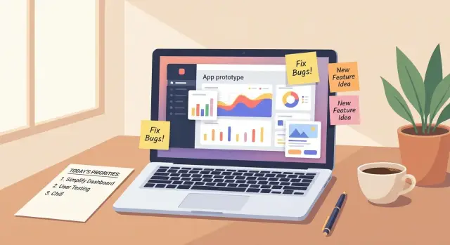 Prioritize fixes in a broken prototype: what to fix first