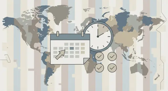 Timezone and DST bugs: a checklist for reliable scheduling