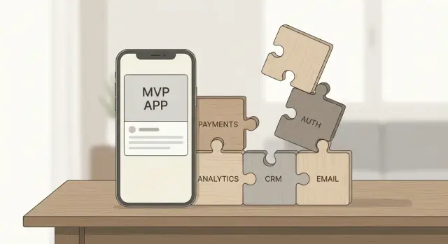 When to add integrations to an MVP: a simple framework