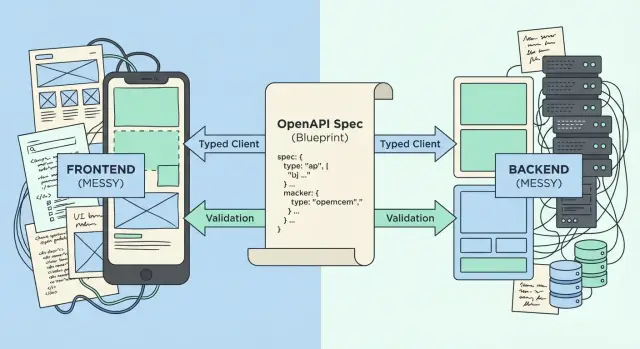 OpenAPI-first APIs for messy prototypes: stay in sync