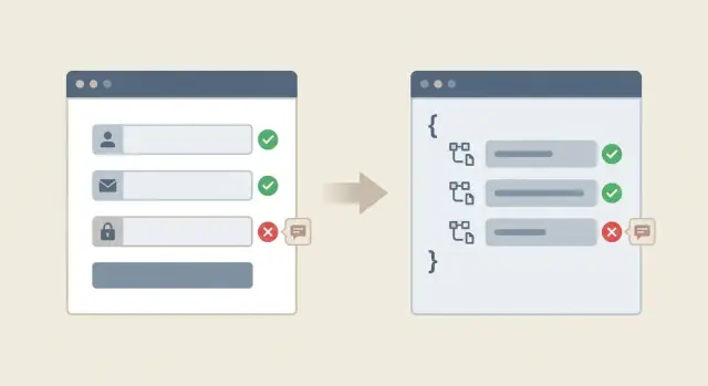 API-aligned form validation to stop bad data at the source