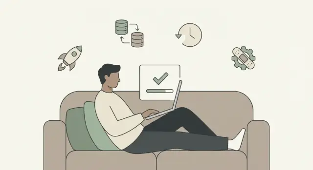 Developer updates for founders: deploy, migration, rollback, hotfix